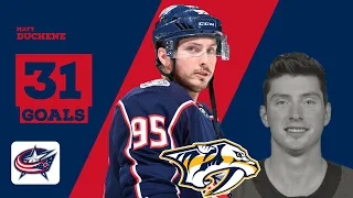 Matt Duchene (#95) | All 31 Goals from 2018-19 Regular Season | OTT/CBJ