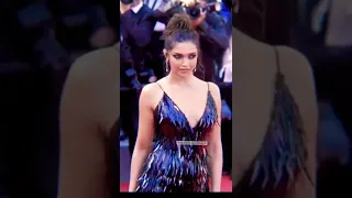 Deepika Padukone Stuns in black at Cannes film festival 2022 redcarpet #cannes #deepikapadukone