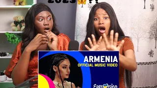 Our first time reacting to Brunette - Future Lover | Armenia Eurovision 2023😱