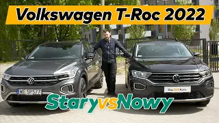 Volkswagen T-ROC 2022 kontra wersja przedliftingowa