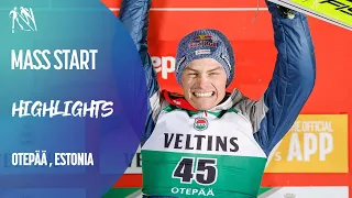 First World Cup win of the season for Johannes Lamparter | Otepää | FIS Nordic Combined
