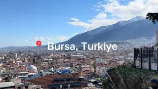 Bursa, Turkey, Walking Tour 2024 - Walking in The Old Ottoman Capital City - Bursa Downtown