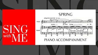 Spring - Accompaniment - Argento