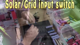 Solar electricity: Power switch build! (Manual transfer switch)