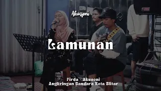 Lamunan - Wahyu F Giri | Firda Akusfoni | Live Akustik Angkringan Bandara Kota Blitar