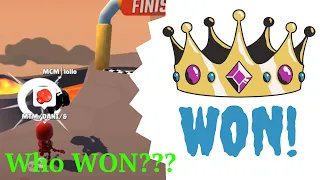 Stumble Guys #62 - Who Won Stumble Guys Wins the Crown and Beats the Game Family Playgame.