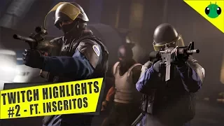 CS:GO - TWITCH HIGHLIGHTS Ft. INSCRITOS #2 - gravatafps