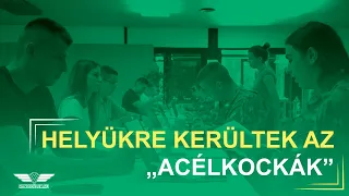 Helyükre kerültek az „acélkockák”