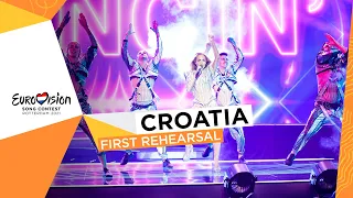 Albina - Tick-Tock - First Rehearsal - Croatia 🇭🇷 - Eurovision 2021