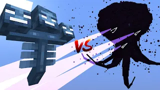 Wither Storm Vs WitherZilla in Minecraft