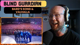 Blind Guardian - The Bard's Song & Valhalla ( Wacken 2016) FIRST TIME REACTION