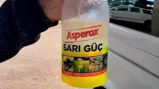 ASPEROX SARI GÜÇ KULLANIM (OTOMOBİL)