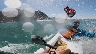 Surfski Surfing at Muizenberg