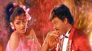 Priyathama Nanu Palakarinchu Song Full HD | Chiranjeevi, Sridevi Superhit Song | Telugu Video Songs