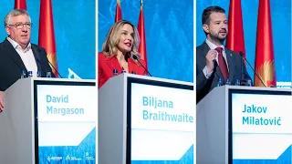 Western Balkans ESG Summit | Welcome remarks | Biljana Braithwaite, David Margason, Jakov Milatovic