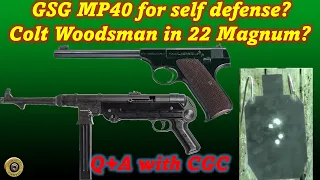 GSG MP 40 for self defense and more