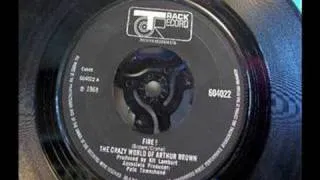 The Crazy World Of Arthur Brown - Fire! 1968 Track (Stereo)