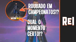 COMO USAR O NOVO PERSONAGEM DO CR7!! ROUBADO EM CAMPEONATO!? 😱 - FREE FIRE