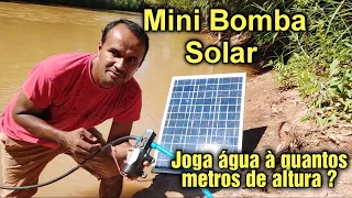 Mini Bomba Solar, Tudo que você precisa saber.
