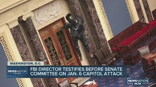 FBI director testified before Senate committee on Jan. 6 Capitol attack