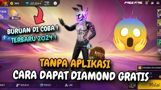 TANPA APLIKASI !? Cara Mendapatkan diamond free fire gratis terbaru 2024 !!