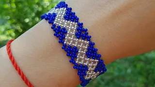 Beaded bracelet/Diy Bracelet/Bracelet/Браслет из бисера/Браслет своими руками/Как сделать браслет