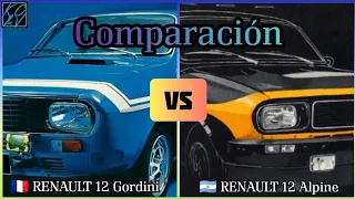 Comparación del Renault 12 Deportivo: Gordini VS Alpine 🇨🇵🇦🇷 | KC&V