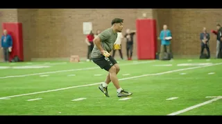 Sione Vaki Pro Day Highlights