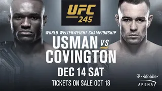 UFC 245: Usman vs Covington UFC Fight Promo (HD)