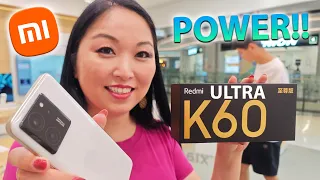 Xiaomi Redmi K60 Ultra - PREMIUM!! IP68 24gb 1TB !!!!