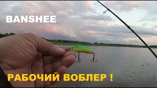 ВОБЛЕР от BANSHEE с Алиэкспресс В ДЕЛЕ ! РАБОЧИЙ ВОБЛЕРОК ! ГРОЗА ОКУНЯ !