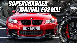 This *680BHP Supercharged* Manual E92 M3 is a BEAST!