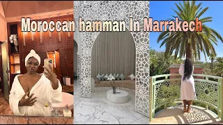 MOROCCAN HAMMAM (BATH),my experience at the ROYAL MANSOUR MARRAKECH| Morocco 🇲🇦 travel vlog 2023