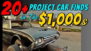 21 Classic Car Finds in the $1,000s For Sale by Owner on Facebook Marketplace