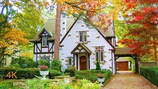 BEAUTIFUL Neighborhood Toronto Homes and Home Decor - The Kingsway affluent Toronto areas 4K
