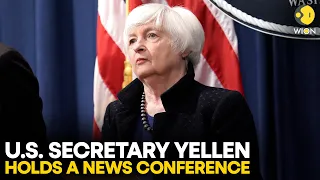 Janet Yellen LIVE: U.S. Secretary Yellen holds a news conference in Sao Paulo | US LIVE | WION