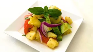 Warm Italian Potato Salad | Authentic Plant Based Recipe | Vegan Italian