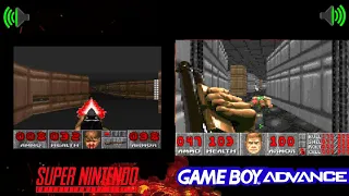 Doom (Super Nintendo/Famicom VS Game Boy Advance) Comparison