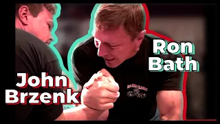 RON BATH & JOHN BRZENK battle at the STRONG CALLING Armwrestling in WV - 2004