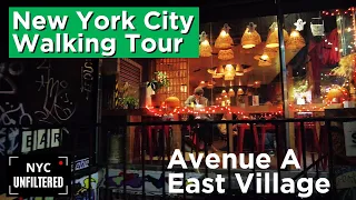 🔴 New York Walking Tour - Avenue A (East Village)