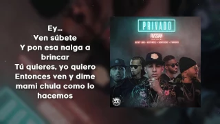 Privado Con Letra   Rvssian ft  Arcangel, Nicky Jam, Farruko, Konshens