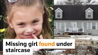 Missing girl found under staircase two years later