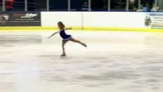 5 year old Maya Figure Skating Basic 4 Won 1st Place