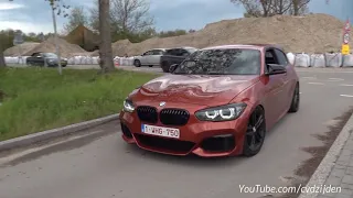 550HP BMW M135i with TTE550 Turbo System   INSANE Burnouts!