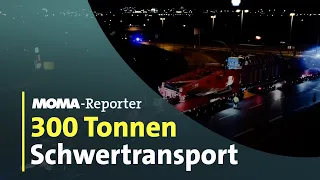 Schwertransport: 8 Stunden für 8 Kilometer | ARD-Morgenmagazin