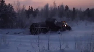 Вездеходы Хищник по снегу