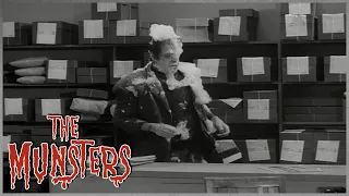 Herman Works In A Laundromat | The Munsters