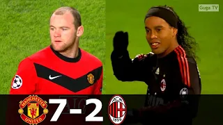Manchester United vs AC Milan 7-2 (agg) - 2009/2010