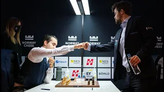 WARM UP!! Ian Nepomniachtchi vs Magnus Carlsen || Norway Chess 2021 - R10