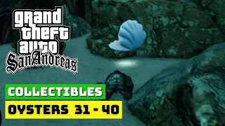 Oysters Locations Guide 31-40 | GTA San Andreas Definitive Edition 4K 60fps Mods